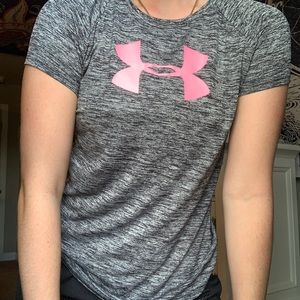 under armor workout tee